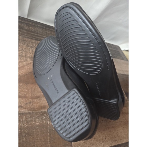 Florsheim Loafers Men's Sz 8.5EEE Black Leather Slip On Dress Shoes - Picture 6 of 8